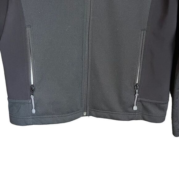 3 for $30! Avia dark grey zip up coat. Size small - Picture 5 of 9